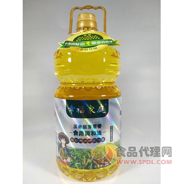 幸福家庭玉米胚芽原香调和油5L