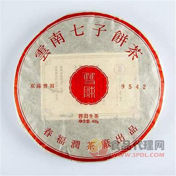 双陈普洱经典9542生茶400g