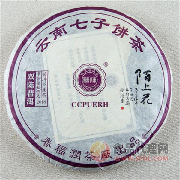 双陈普洱陌上花生茶400g