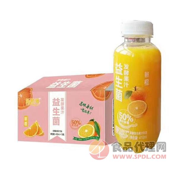 乐果滋益生菌橙汁饮料400mlx15瓶