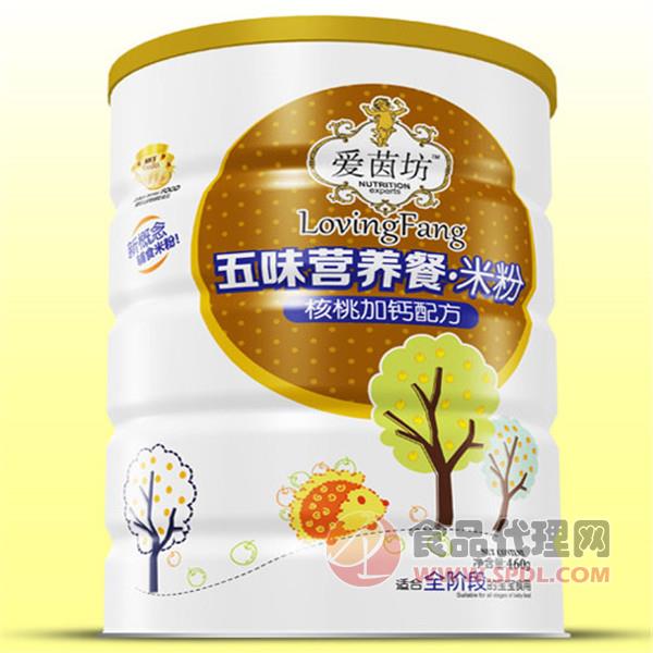 爱茵坊核桃加钙五味营养餐米粉460g