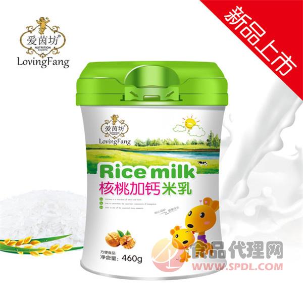 爱茵坊核桃加钙米乳460g