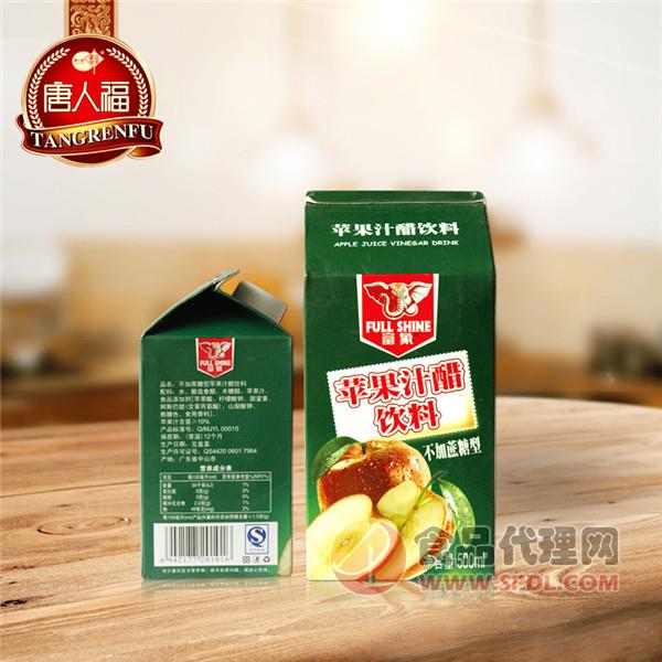 唐人福苹果醋饮料500ml