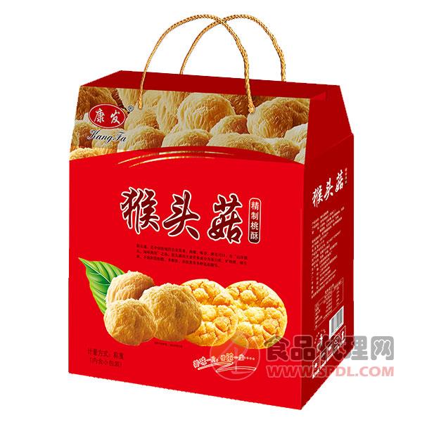 康发猴头菇桃酥礼盒