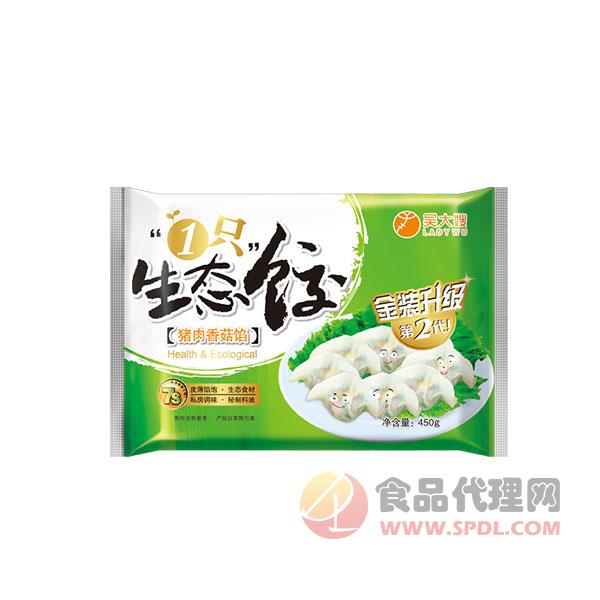吴大嫂猪肉香菇水饺袋装