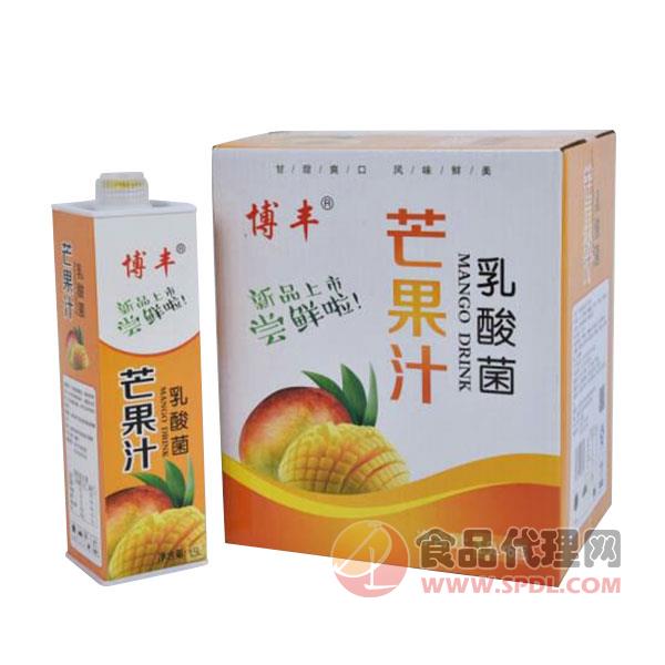 博丰芒果汁饮品1.5Lx6瓶
