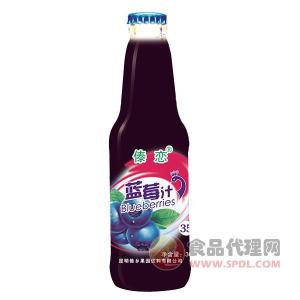 傣恋蓝莓汁饮料300ml