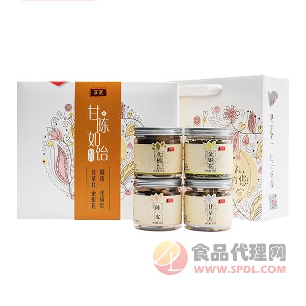 庄民甘陈如饴花茶礼盒