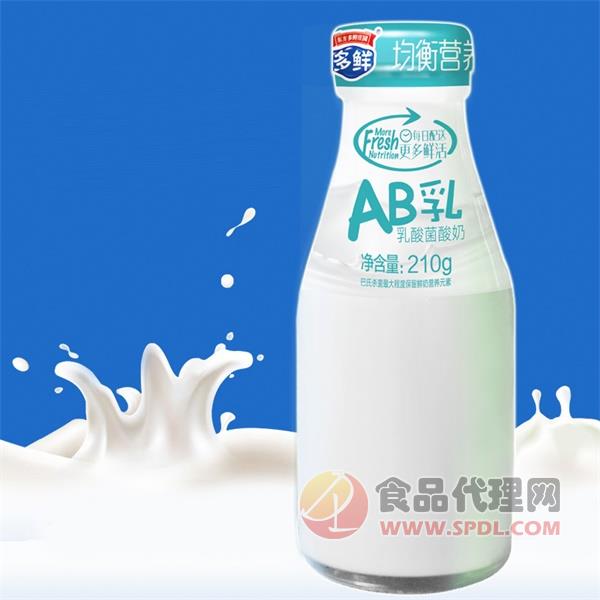 多鲜AB乳酸奶210g