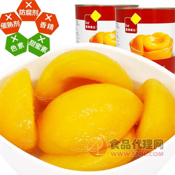 营养果园黄桃罐头3kg