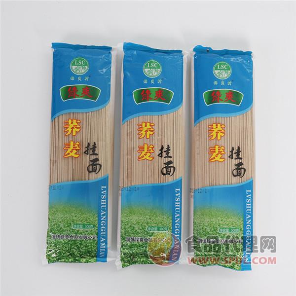 绿爽村荞麦挂面500g