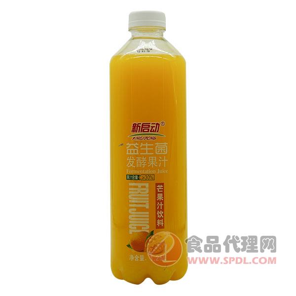 新启动芒果汁饮料1.25L