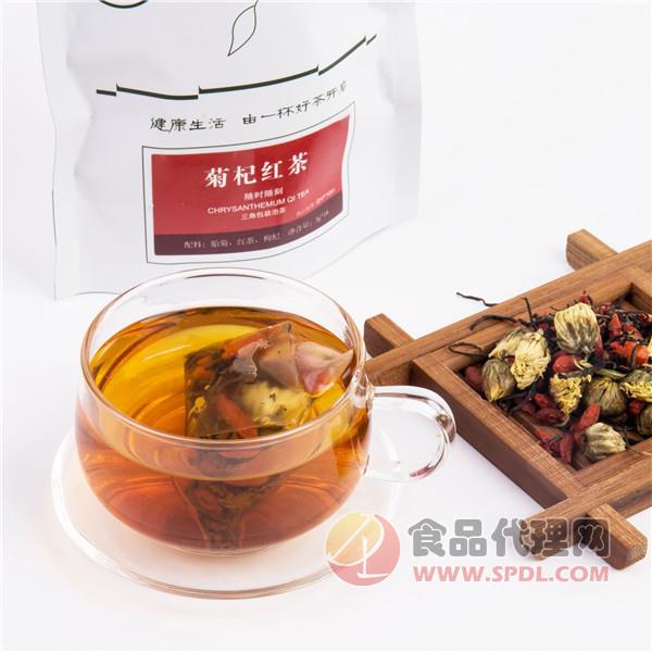 林香源枸杞胎菊红茶三角茶包袋装