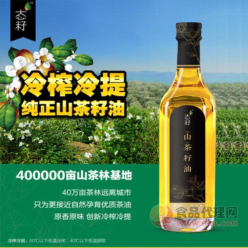 态籽山茶籽油500ml