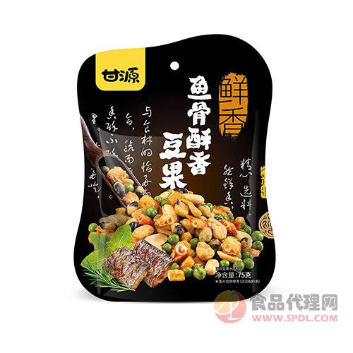 甘源鱼骨酥香豆果75g