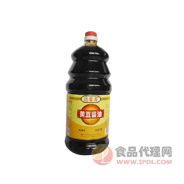 德馨斋黄豆酱油1.9L