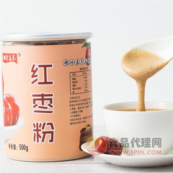 粮珍益养红枣粉500g