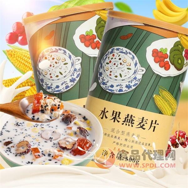 谷益豐水果燕麥片500g