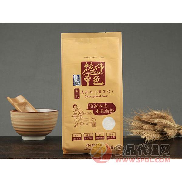 德伟本色有机麦麸面1kg