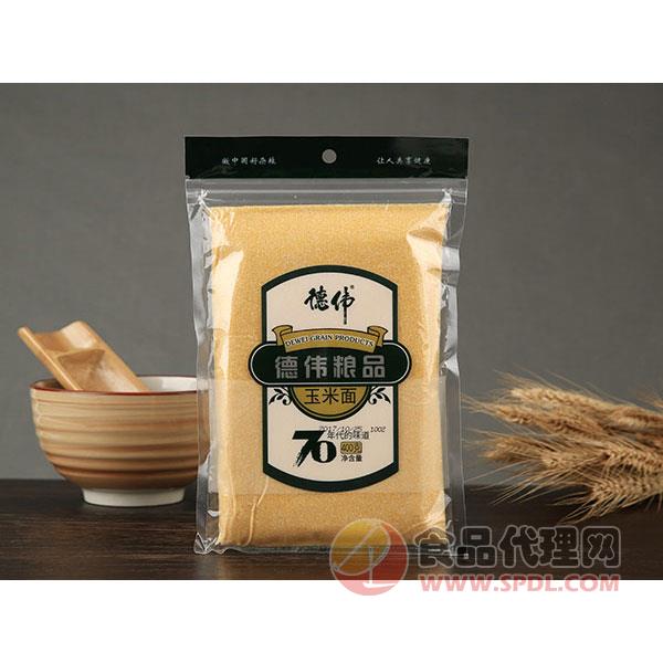 德伟玉米面粗400g