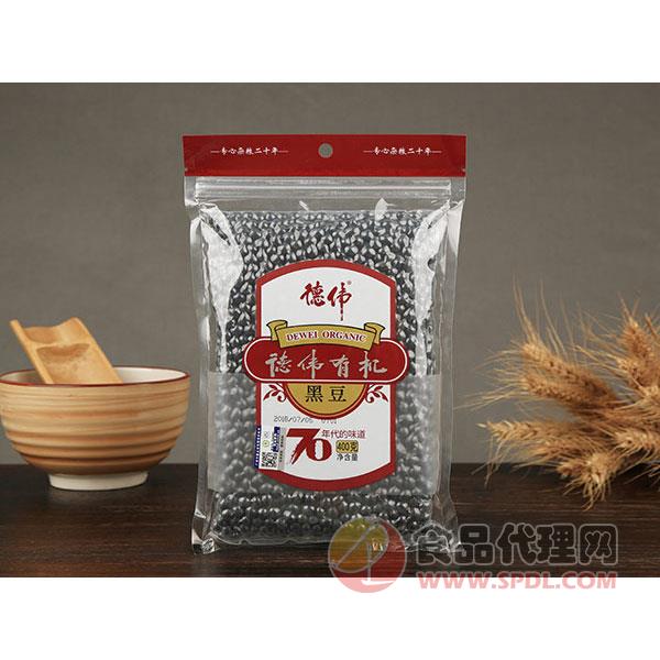 德伟有机黑豆400g