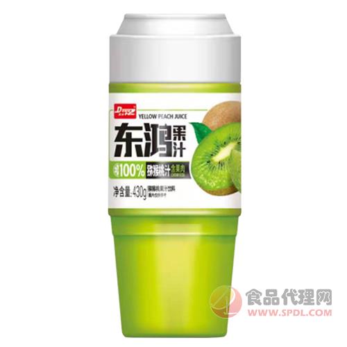 东鸿果汁猕猴桃汁含果肉果汁饮料430g