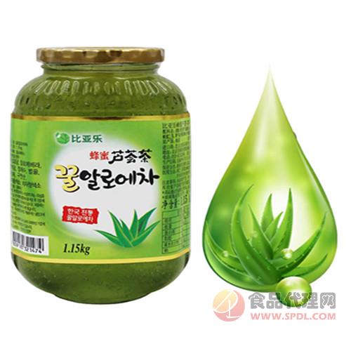 比亚乐蜂蜜芦荟茶酱1.15kg