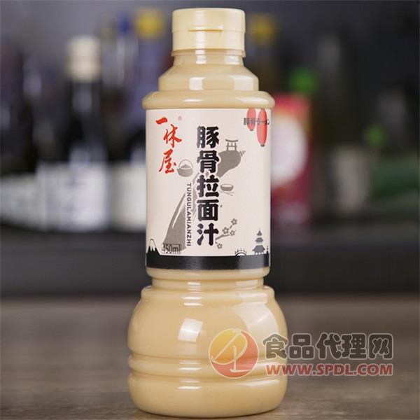 一休屋猪骨拉面汁450ml