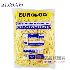 EUROFOO冷冻薯条半成品1kg