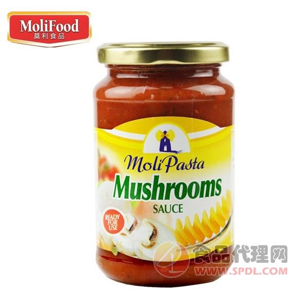 莫利番茄蘑菇意大利面酱350g