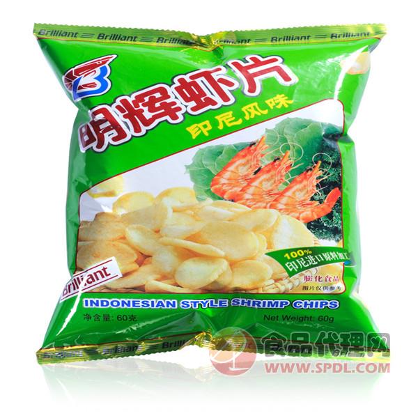 明辉印尼虾片60g