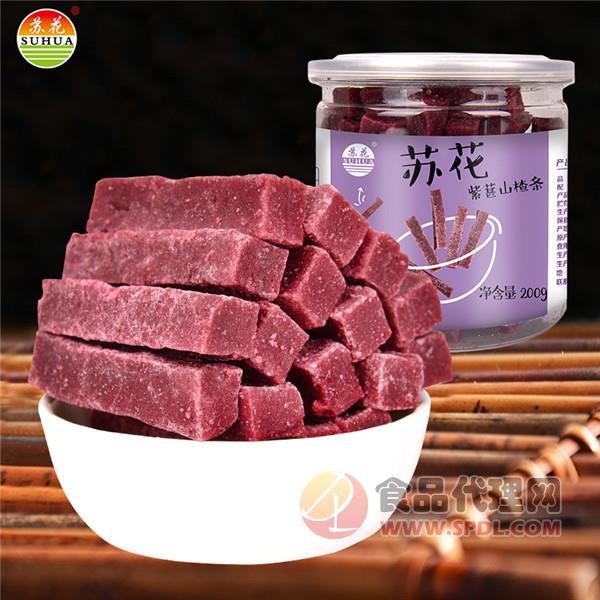 苏花紫葚山楂条罐装200g