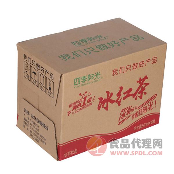 四季阳光冰红茶500mlx15瓶