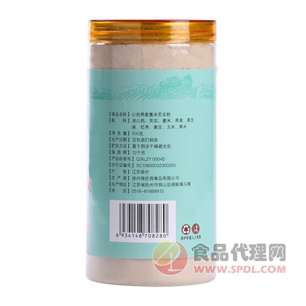 绿庄山药燕麦薏米芡实粉500g