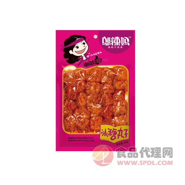 邬辣妈冰糖丸子豆干制品85g