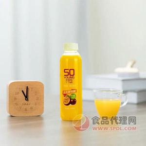 素养世佳益生菌发酵百香果汁饮料450ml
