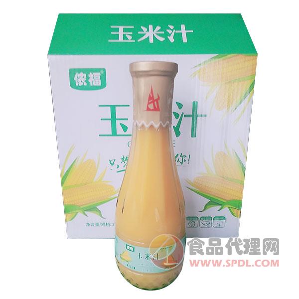 侬福玉米汁1Lx6瓶
