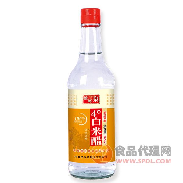 梗峪泉白醋4度500ml