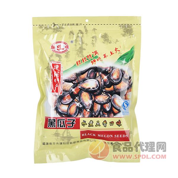 联顺黑瓜子水煮五香口味500g