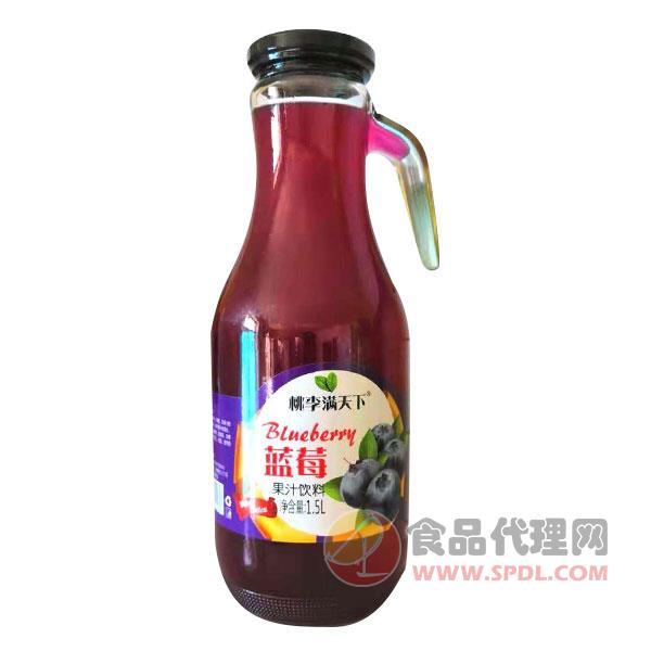桃李满天下蓝莓汁饮料1.5L