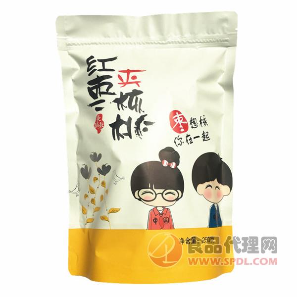 福道红枣夹核桃250g