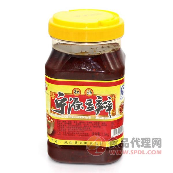 宁源豆瓣红油1.5kg
