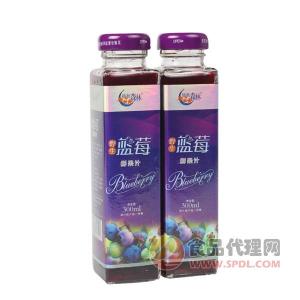 锦秋森林野生蓝莓果汁饮料300ml