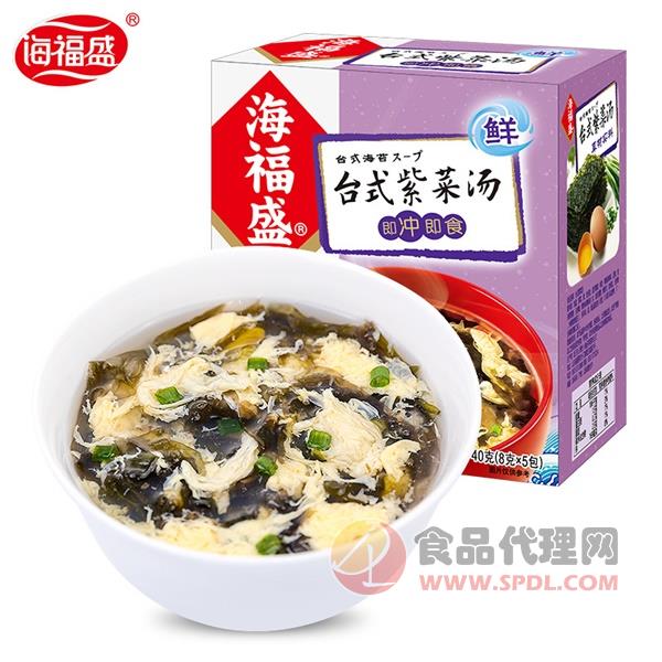 海福盛台式紫菜汤40g