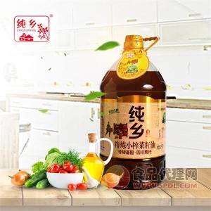 纯乡精炼小榨菜籽油5L