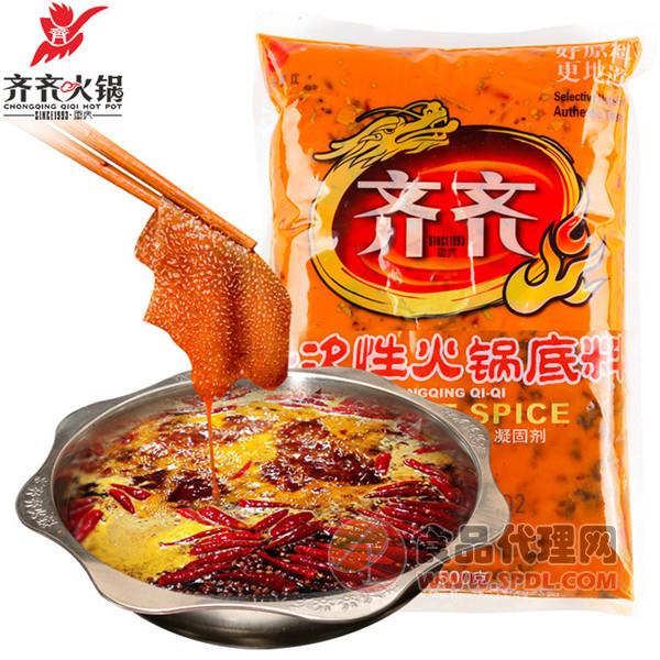 齐齐一次性火锅底料500g