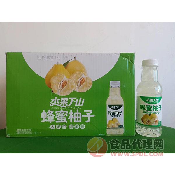 水果下山蜂蜜芦荟饮料450mlx15瓶