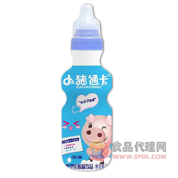 小猪通卡乳酸菌饮品原味200ml