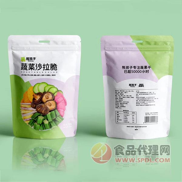 熊孩子蔬菜沙拉脆100g