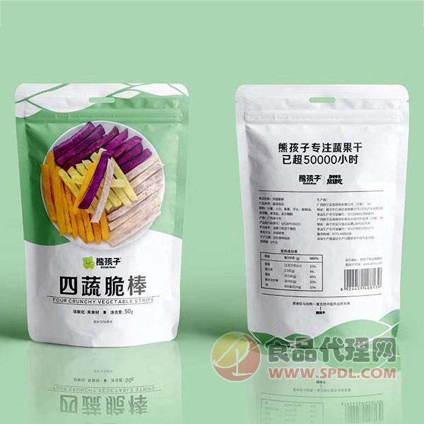 熊孩子四蔬脆棒50g